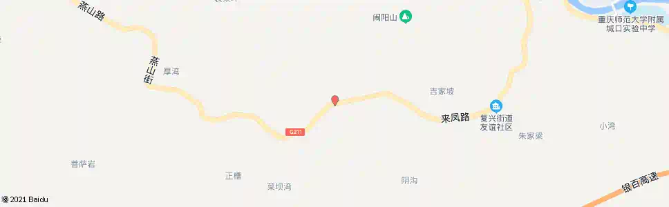 重庆歇脚坡_公交站地图_重庆公交_妙搜公交查询2025