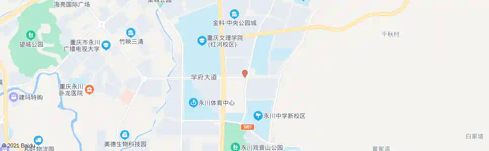 重庆文理学院B区_公交站地图_重庆公交_妙搜公交查询2025