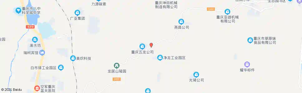 重庆净龙南站_公交站地图_重庆公交_妙搜公交查询2025