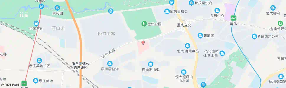 重庆住院部_公交站地图_重庆公交_妙搜公交查询2025