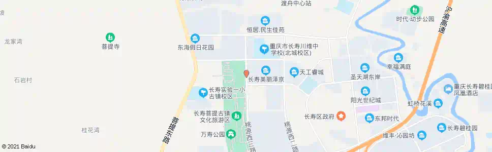 重庆美丽泽京_公交站地图_重庆公交_妙搜公交查询2025