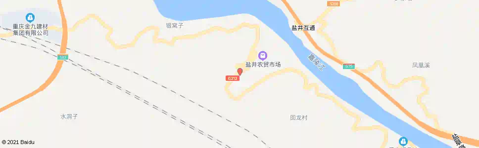 重庆盐井_公交站地图_重庆公交_妙搜公交查询2025