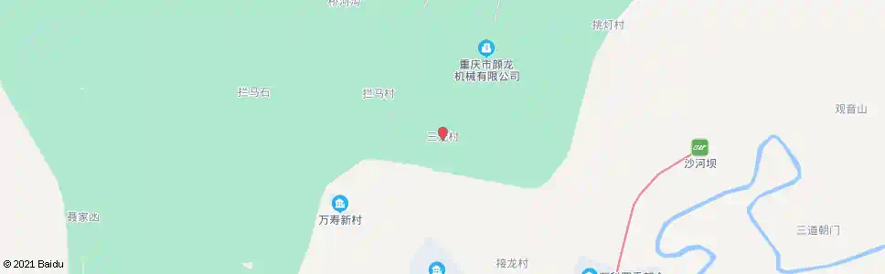 重庆三元村_公交站地图_重庆公交_妙搜公交查询2025