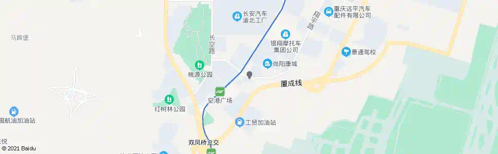重庆渝北广电_公交站地图_重庆公交_妙搜公交查询2025