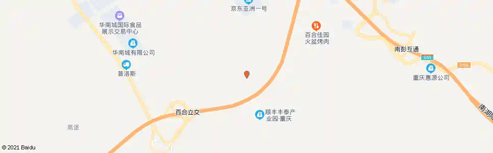 重庆花生基_公交站地图_重庆公交_妙搜公交查询2025