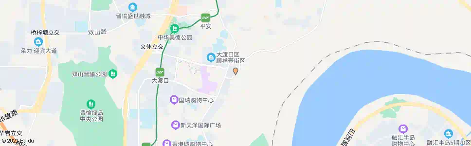 重庆猫鼻梁_公交站地图_重庆公交_妙搜公交查询2025