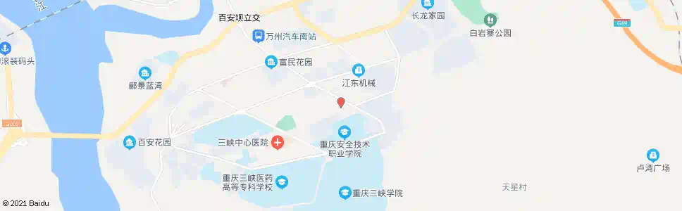 重庆世纪康城_公交站地图_重庆公交_妙搜公交查询2025