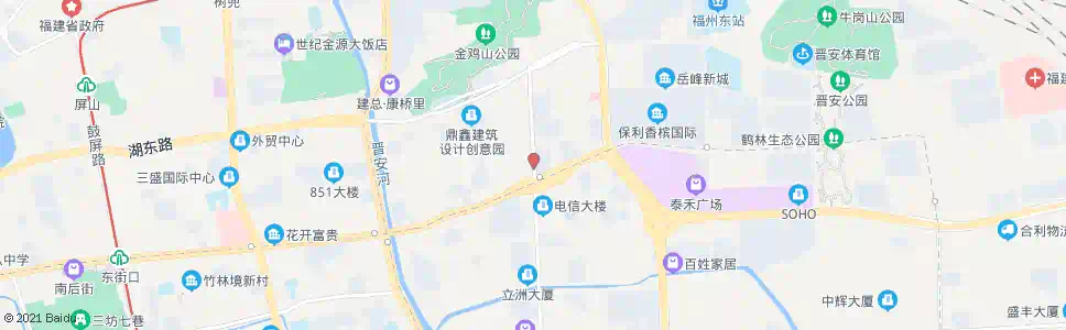 福州三八路口_公交站地图_福州公交_妙搜公交查询2025