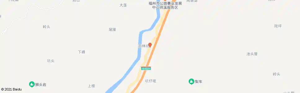 福州白龙坑_公交站地图_福州公交_妙搜公交查询2025