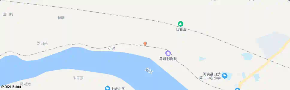 福州白沙湾_公交站地图_福州公交_妙搜公交查询2025