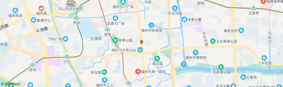 福州汽车站(工贸中心)_公交站地图_福州公交_妙搜公交查询2025