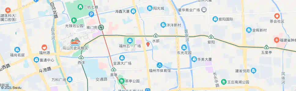 福州隧道大厦_公交站地图_福州公交_妙搜公交查询2025