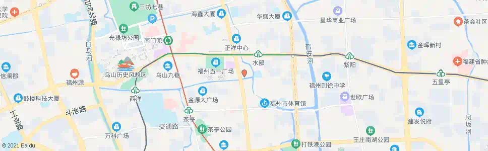 福州龙华天桥(先施大厦)_公交站地图_福州公交_妙搜公交查询2025