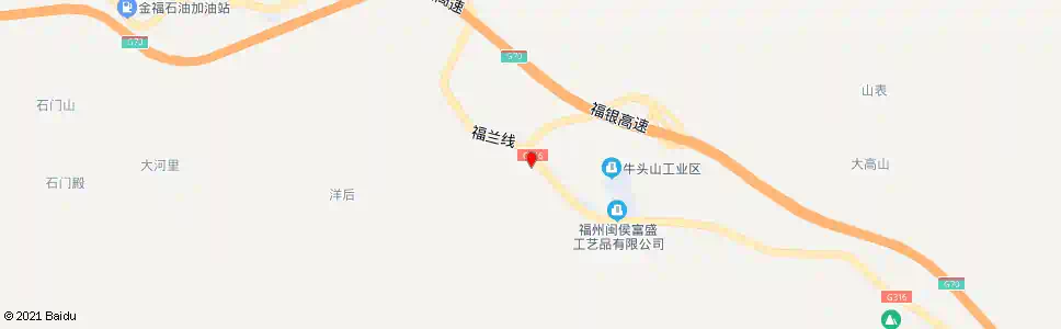福州牛头山_公交站地图_福州公交_妙搜公交查询2025
