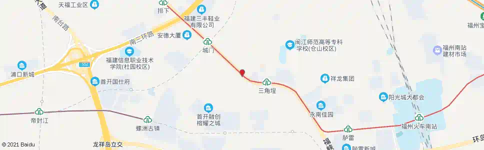 福州前锦_公交站地图_福州公交_妙搜公交查询2025