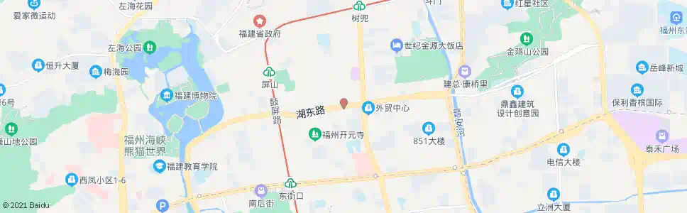 福州观风亭_公交站地图_福州公交_妙搜公交查询2025