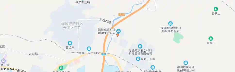 福州福源机械_公交站地图_福州公交_妙搜公交查询2025