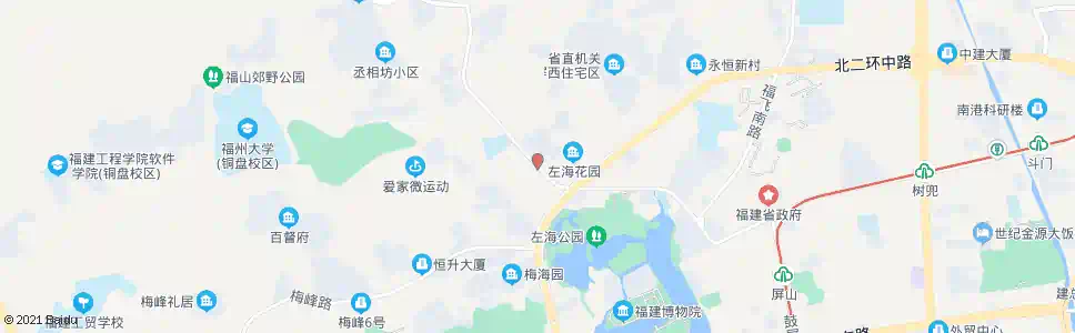 福州天峰_公交站地图_福州公交_妙搜公交查询2025