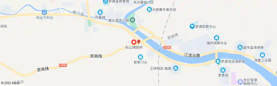 福州渡头桥_公交站地图_福州公交_妙搜公交查询2025