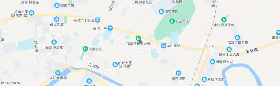 福州体育公园_公交站地图_福州公交_妙搜公交查询2025