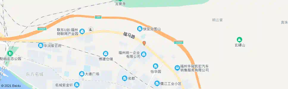 福州快安_公交站地图_福州公交_妙搜公交查询2025