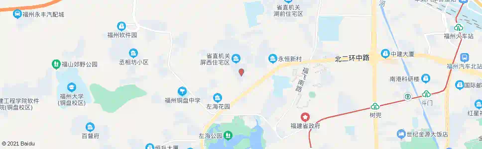 福州省档案馆_公交站地图_福州公交_妙搜公交查询2025
