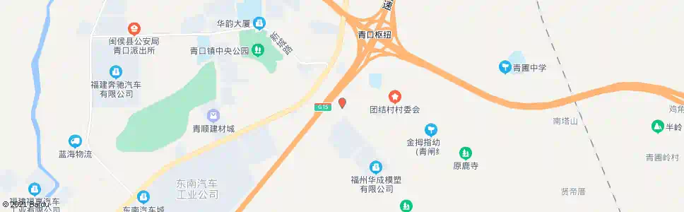 福州青口供电所_公交站地图_福州公交_妙搜公交查询2025