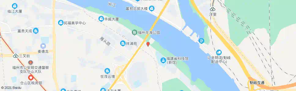 福州仓山浦下_公交站地图_福州公交_妙搜公交查询2025