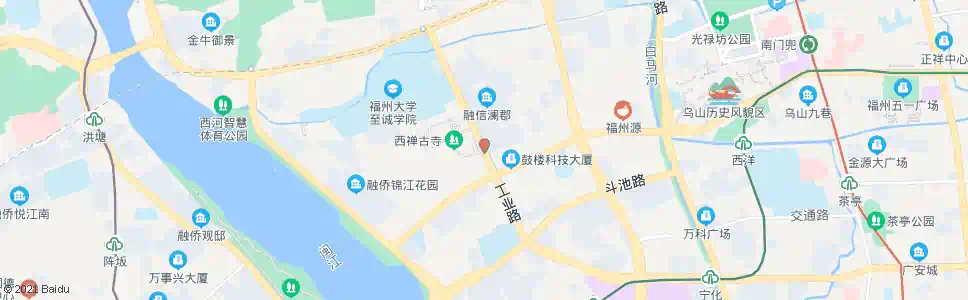 福州西禅寺_公交站地图_福州公交_妙搜公交查询2025