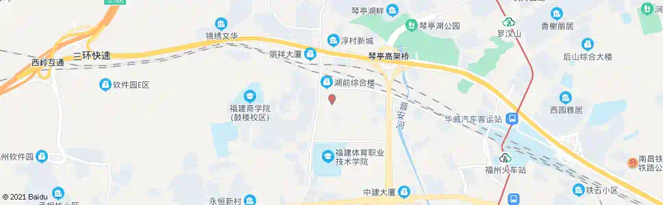福州琴亭路西_公交站地图_福州公交_妙搜公交查询2025