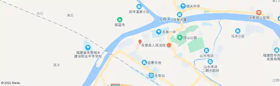 福州永泰中医院_公交站地图_福州公交_妙搜公交查询2025