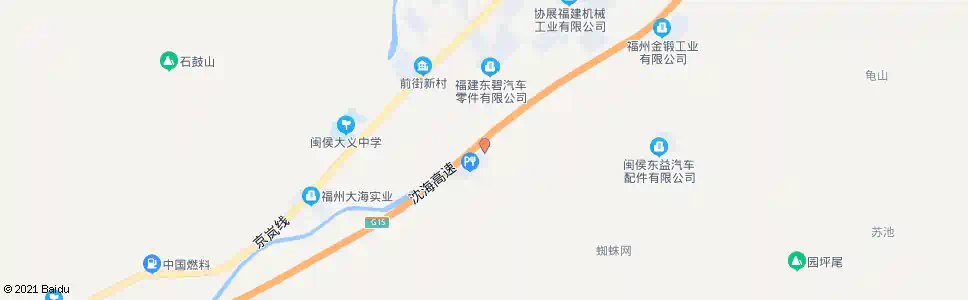 福州青口服务区配客站_公交站地图_福州公交_妙搜公交查询2025