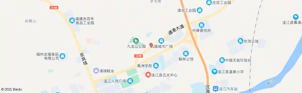 福州上山村_公交站地图_福州公交_妙搜公交查询2025