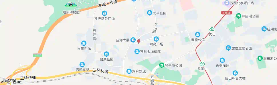 福州幸福城小区_公交站地图_福州公交_妙搜公交查询2025