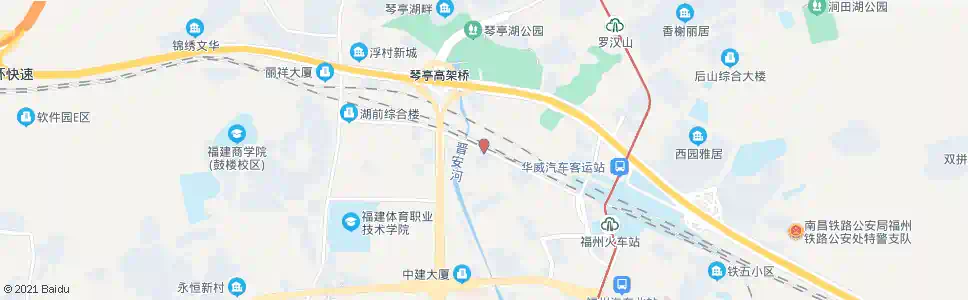 福州琴亭_公交站地图_福州公交_妙搜公交查询2025