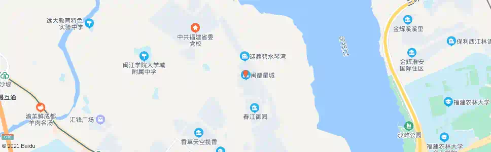 福州闽都星城_公交站地图_福州公交_妙搜公交查询2025