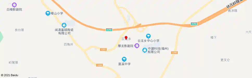 福州云龙(闽清县)_公交站地图_福州公交_妙搜公交查询2025