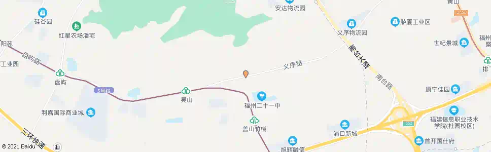 福州尚保_公交站地图_福州公交_妙搜公交查询2025