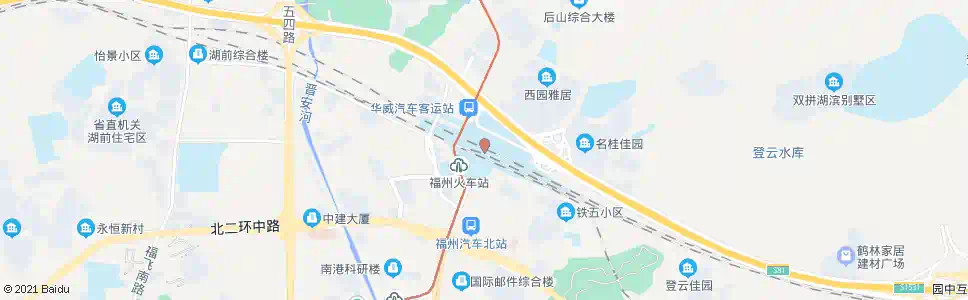 福州乌山_公交站地图_福州公交_妙搜公交查询2025