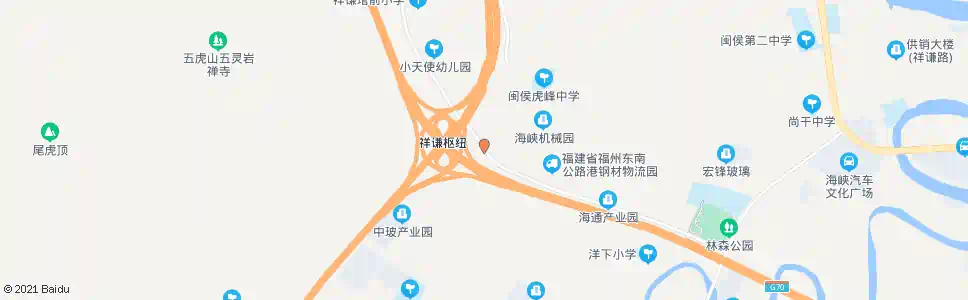 福州海峡园_公交站地图_福州公交_妙搜公交查询2025