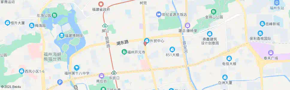 福州外贸中心酒店_公交站地图_福州公交_妙搜公交查询2025