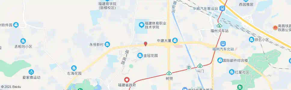 福州屏山公园(证照中心)_公交站地图_福州公交_妙搜公交查询2025