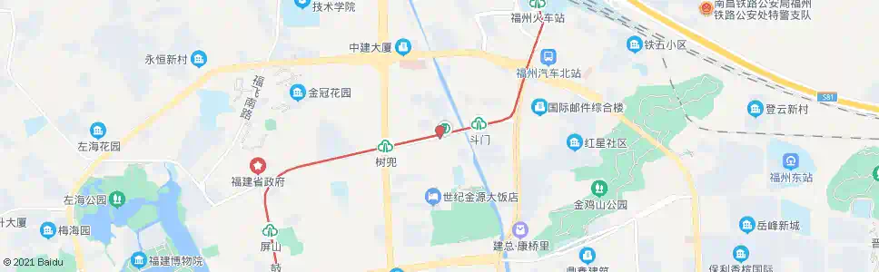 福州华林四桥_公交站地图_福州公交_妙搜公交查询2025