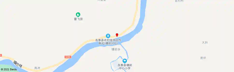 福州塘前卫生院_公交站地图_福州公交_妙搜公交查询2025