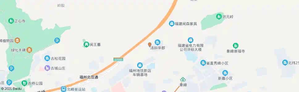 福州汤斜工业区_公交站地图_福州公交_妙搜公交查询2025