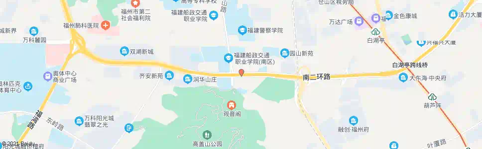 福州南二环首山路口_公交站地图_福州公交_妙搜公交查询2025