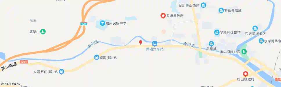 福州凤西客运站_公交站地图_福州公交_妙搜公交查询2025