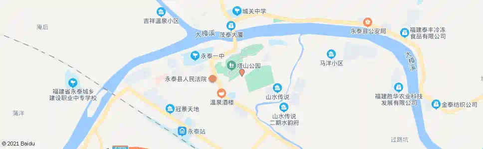 福州六馆一中心_公交站地图_福州公交_妙搜公交查询2025
