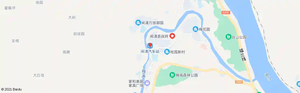 福州汽车站(闽清)_公交站地图_福州公交_妙搜公交查询2025