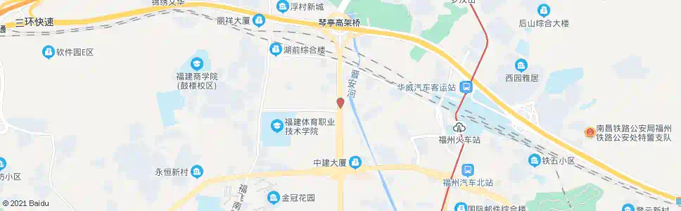 福州琴湖路口_公交站地图_福州公交_妙搜公交查询2025